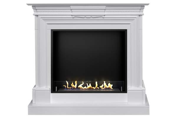 Биокамин в портале Firezo Chelsea Белый